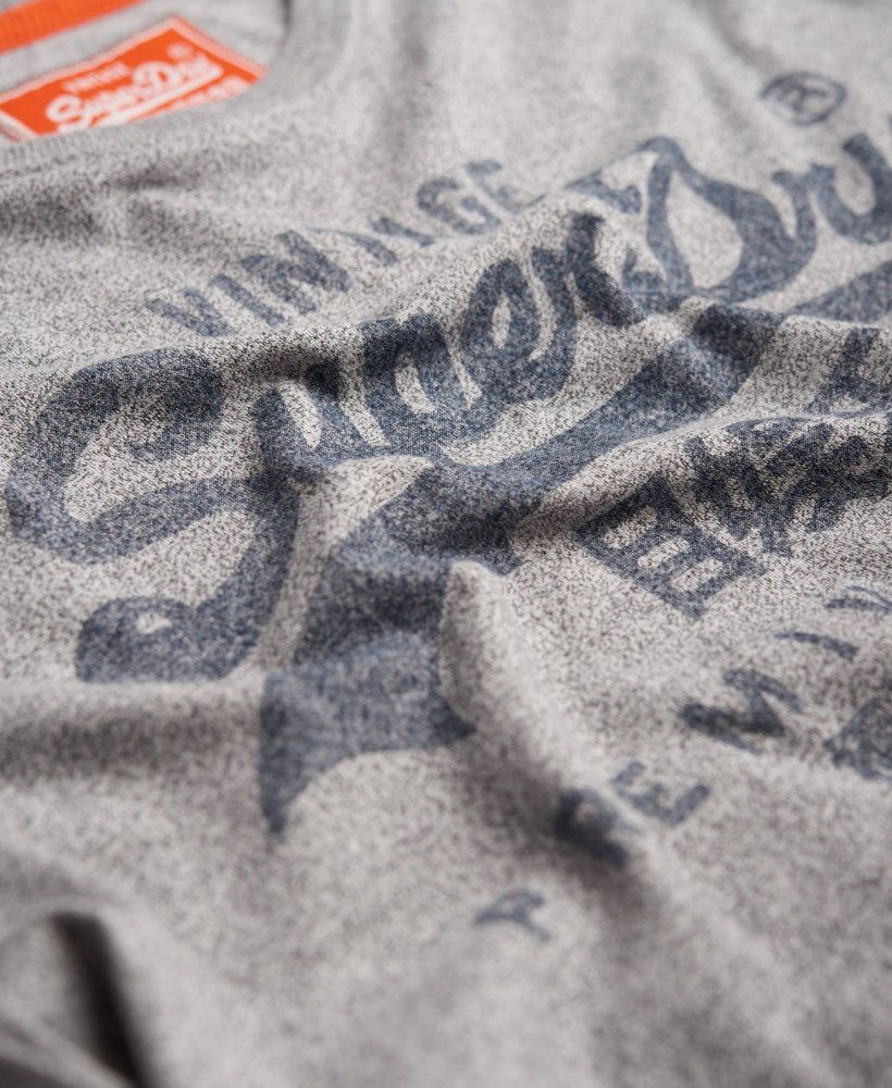 Mens - Premium Goods T-shirt in Light Grey | Superdry UK