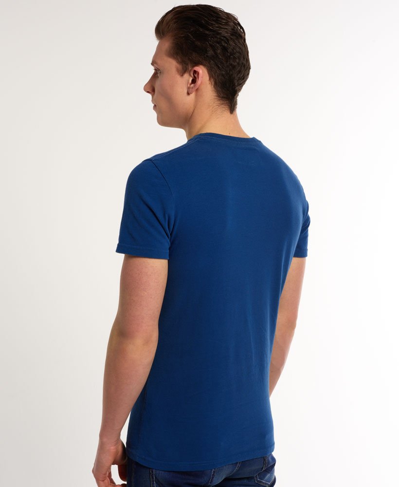 Mens - Track & Field T-shirt in Blue | Superdry UK
