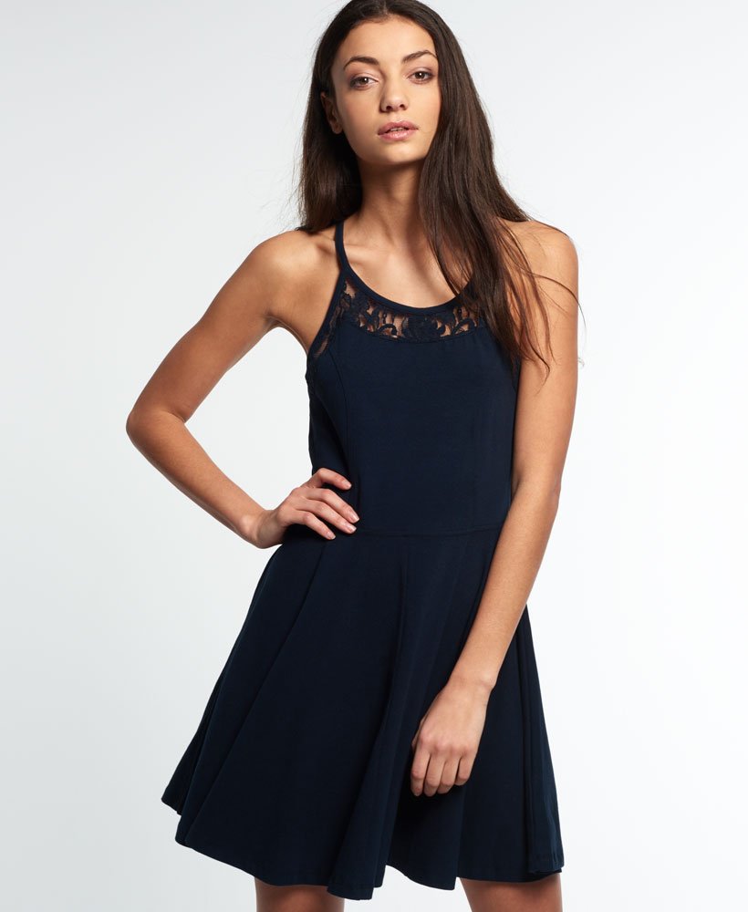 Womens - Cali Dream Cami Dress in Navy | Superdry