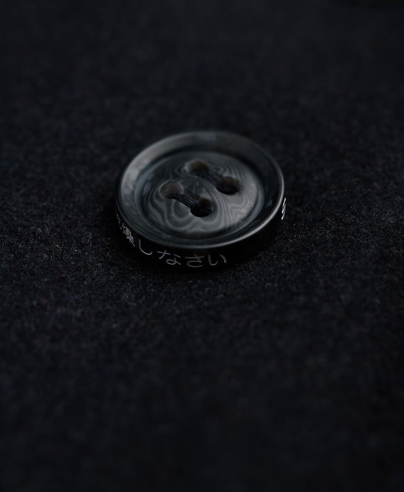 superdry commodity slim pea coat