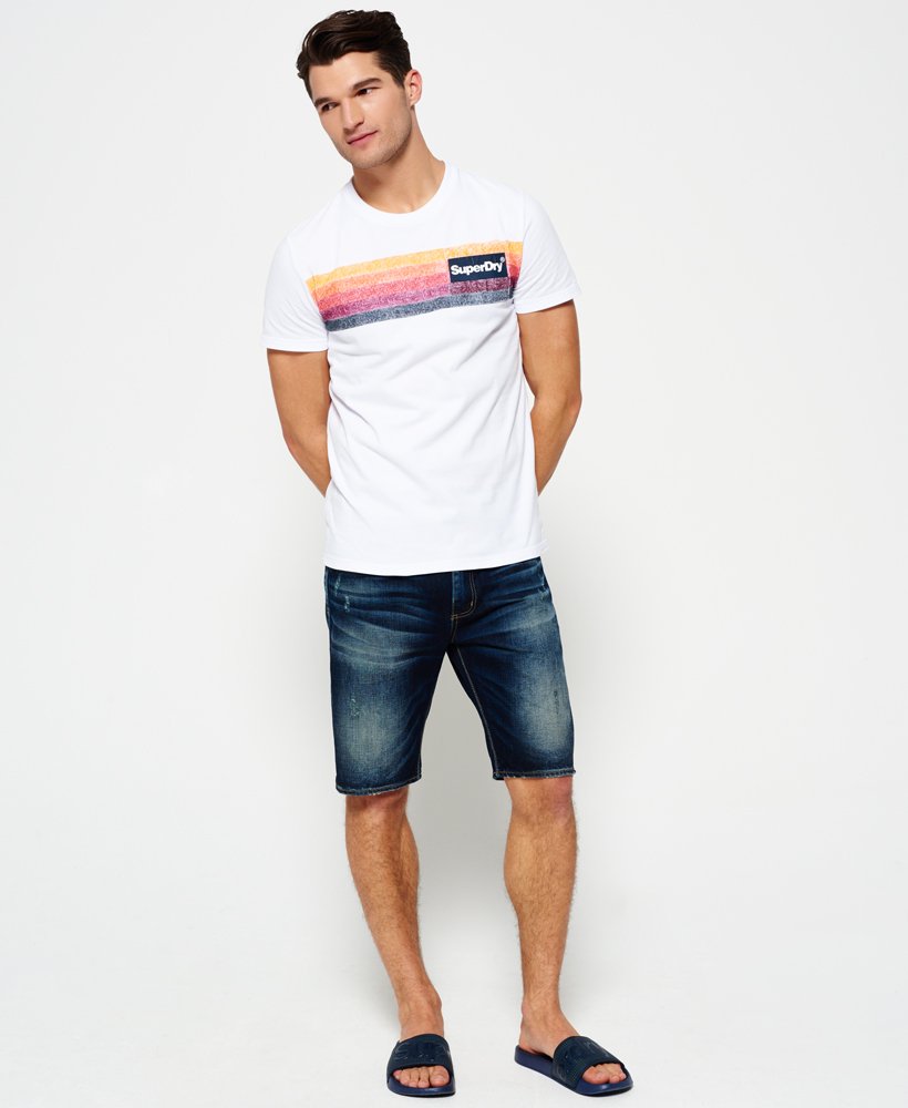 Mens - 77 Surf Pocket T-shirt in White | Superdry