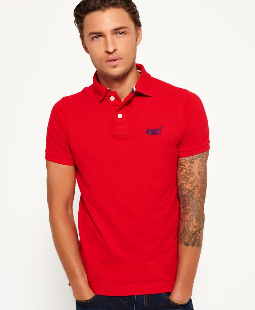 Superdry Classic bouffigue Hommes Polo