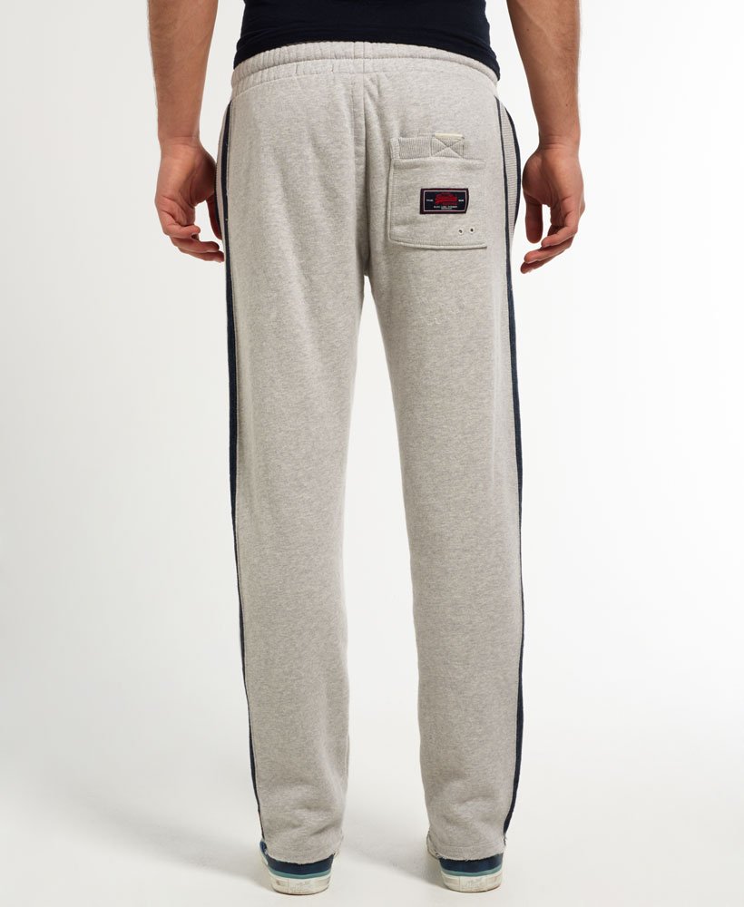 Mens - Applique 7s Joggers in Light Grey Grindle | Superdry