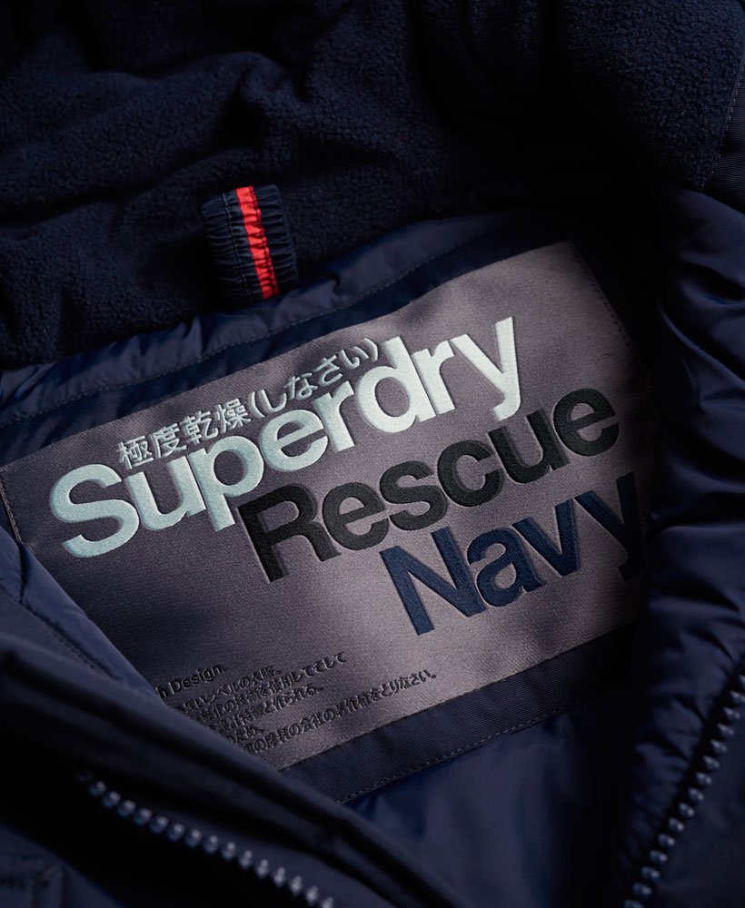 Men's - Everest Parka Jacket in Navy | Superdry UK
