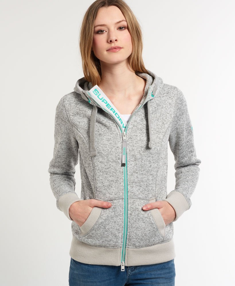 ladies superdry zip hoodie