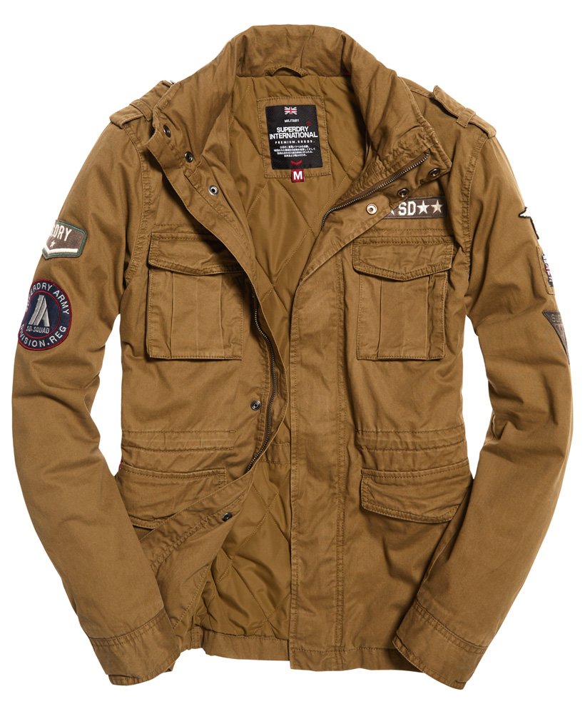 Superdry Rookie Military Jacket - Men's Mens Jackets