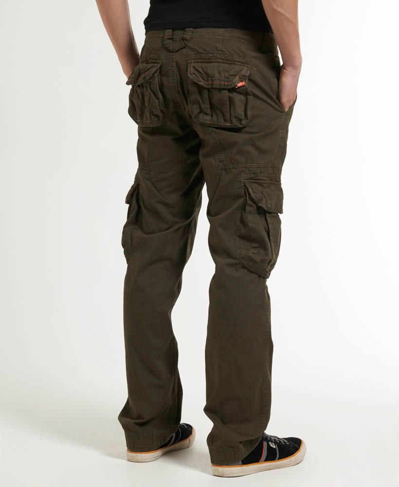 Mens - Core Cargo Pants in Cabin Green | Superdry