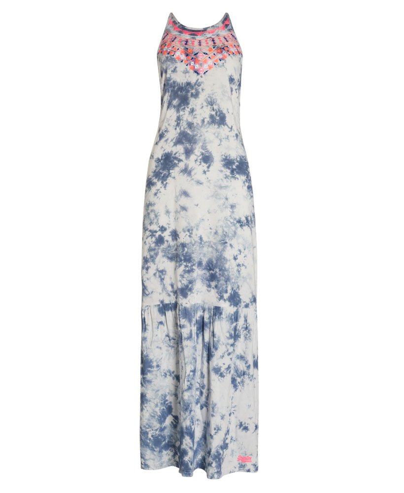 Superdry Seeker Tie Dye maxi-jurk