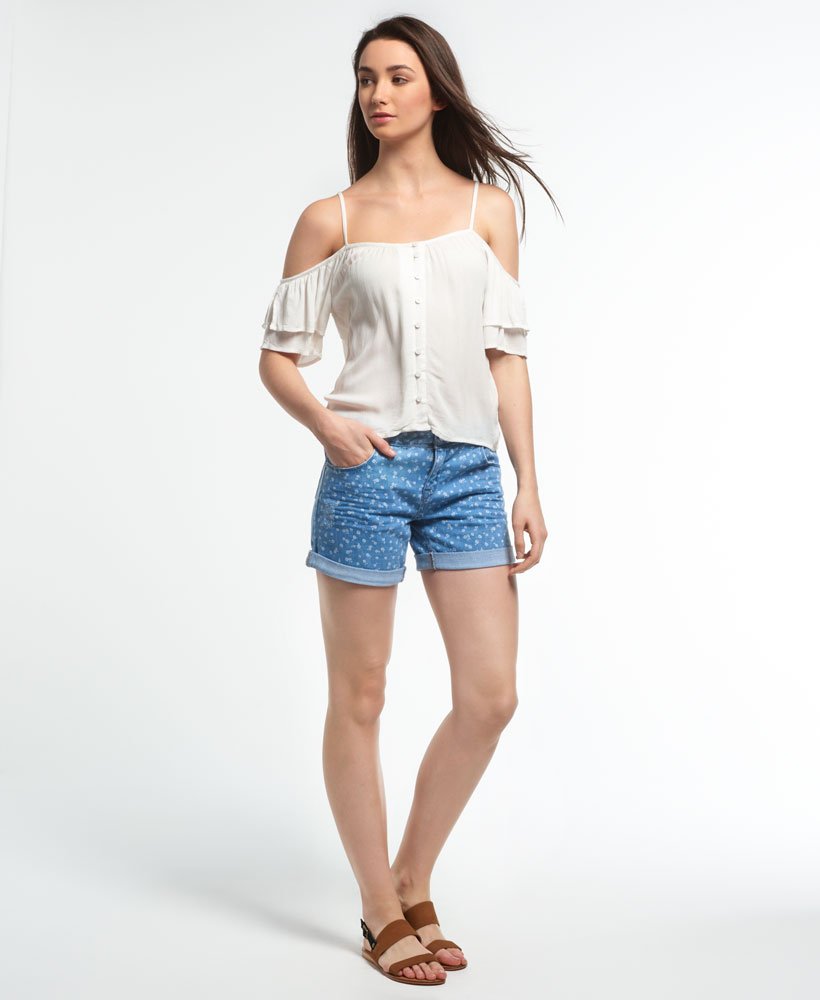 Superdry Boyfriend Shorts - Women's Shorts