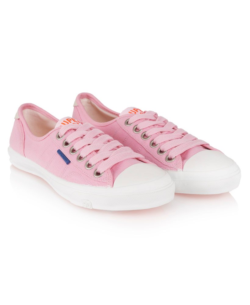 Rose Pink All Sizes Superdry Low Pro Sneaker Womens Footwear Shoe 
