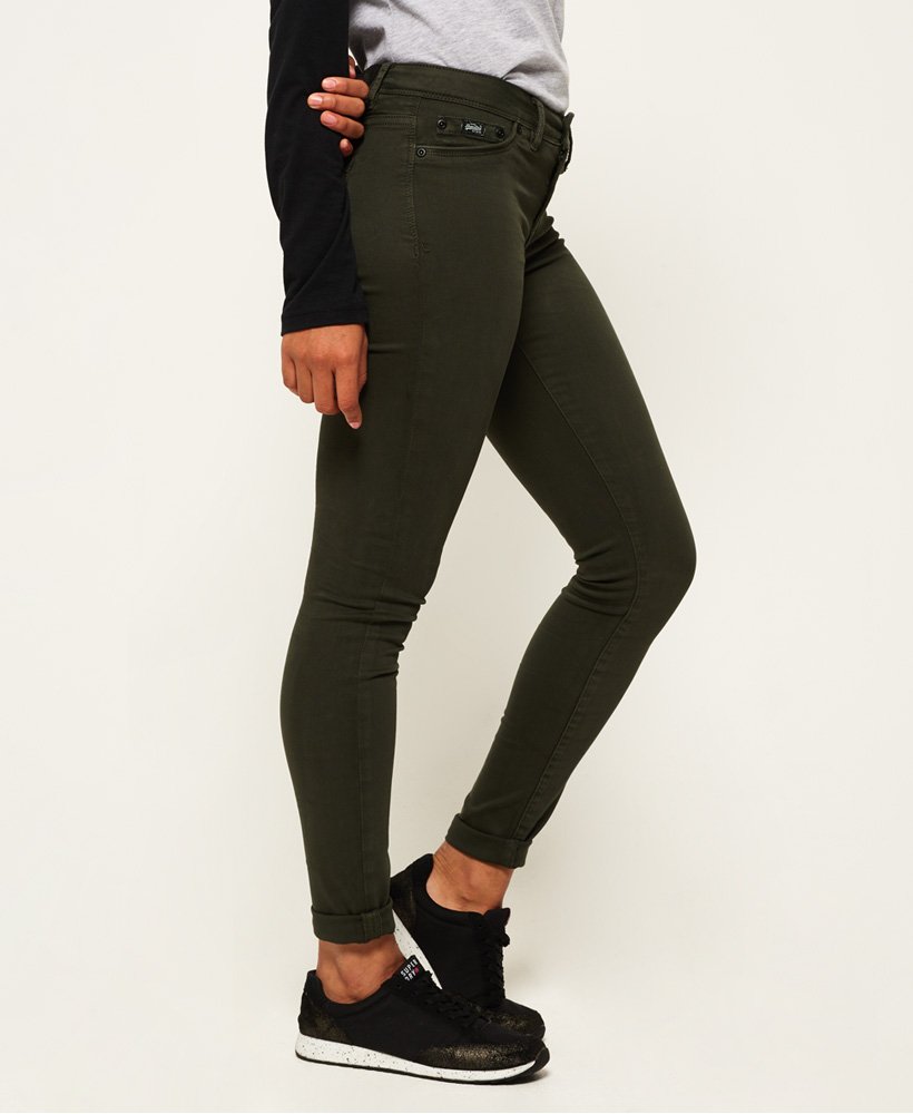 Womens - Alexia Jeggings in Green | Superdry UK
