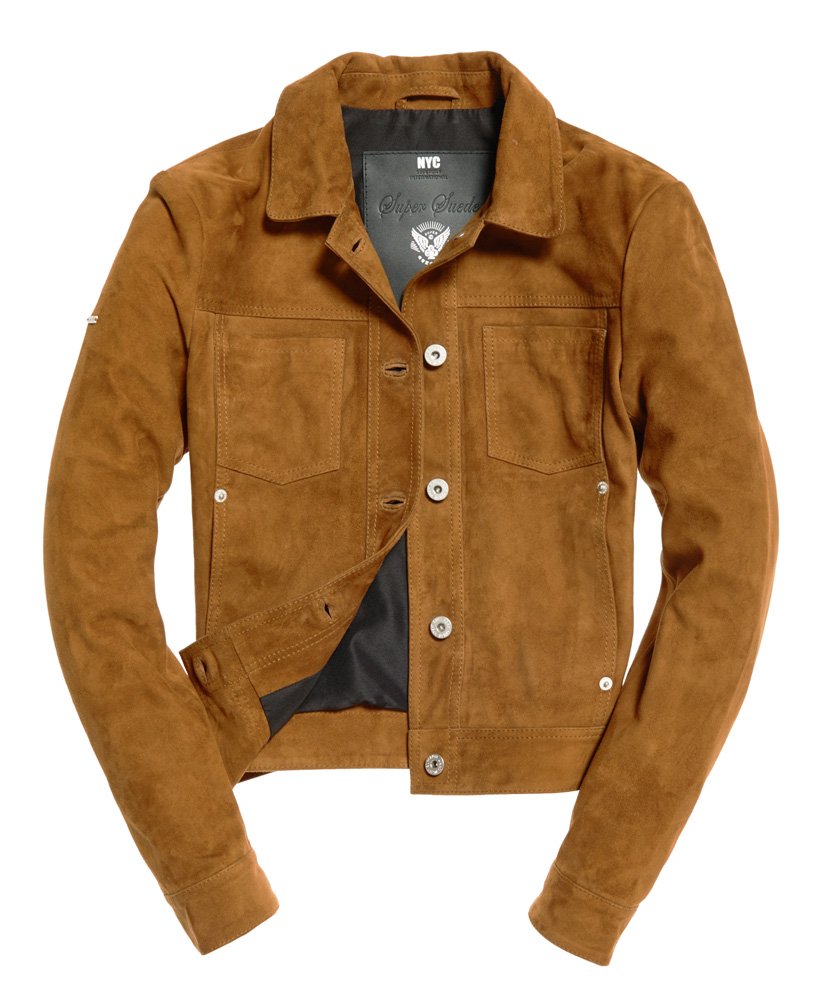 Superdry Suede Billie Bomber Jacket 1