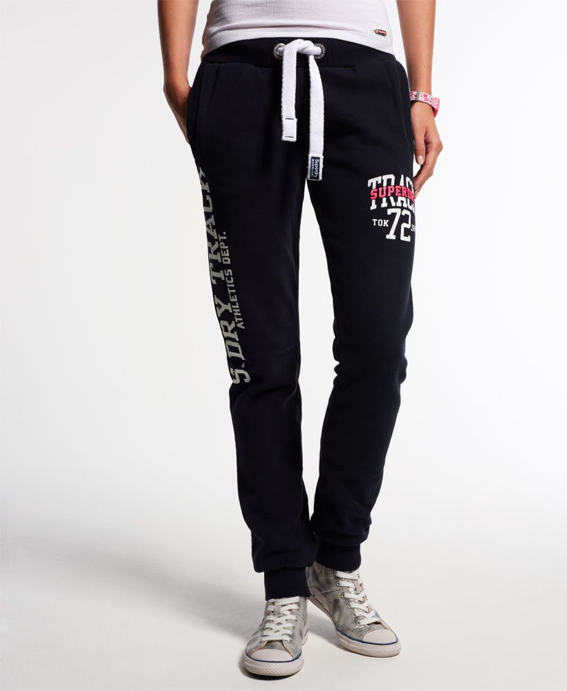 Womens - Track & Field 72 Joggers in Eclipse Navy | Superdry