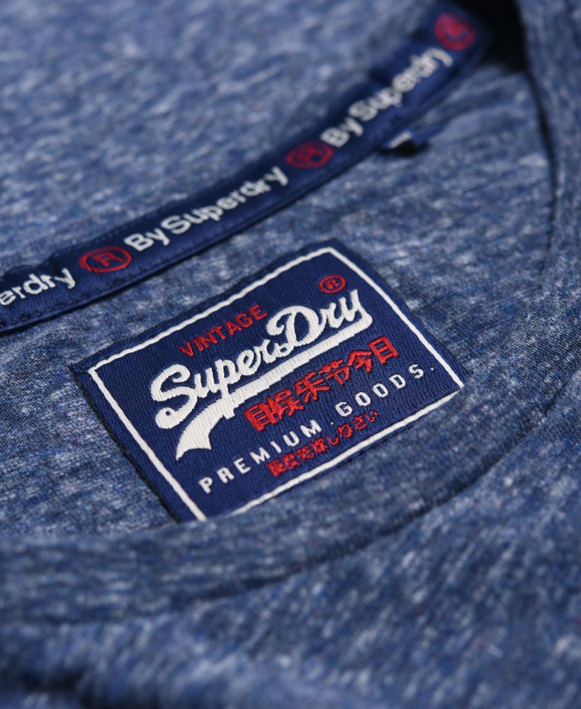 Womens - Sequin Team Comets T-shirt in Blue | Superdry UK