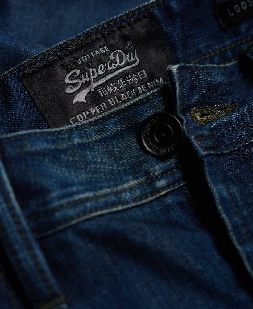 Mens - Copperfill Loose Jeans in Renegade Vintage | Superdry