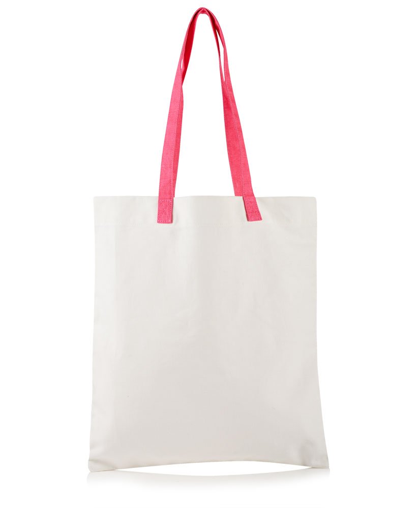 Womens - Calico Tote Bag in Fluro Pink | Superdry