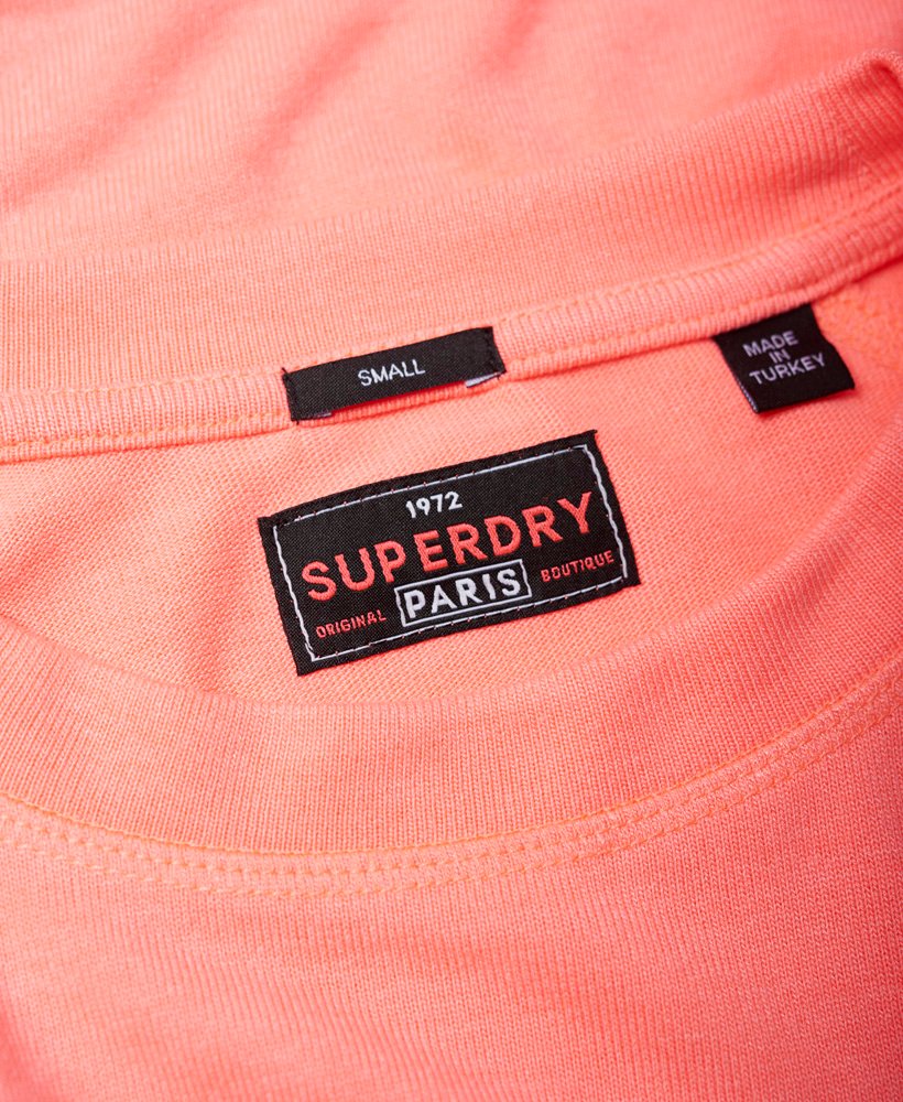 Womens - New York City Crew Jumper in Coral | Superdry UK
