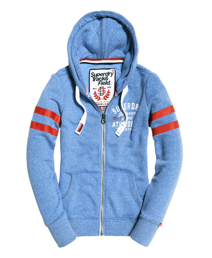 Superdry Japanese Sport Trackster Zip Hoodie - Women's Hoodies