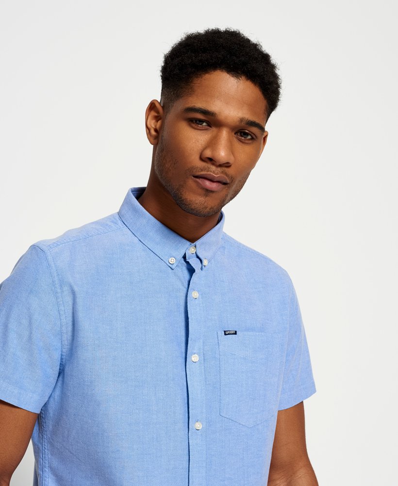 Mens - Ultimate Oxford Shirt in Blue | Superdry