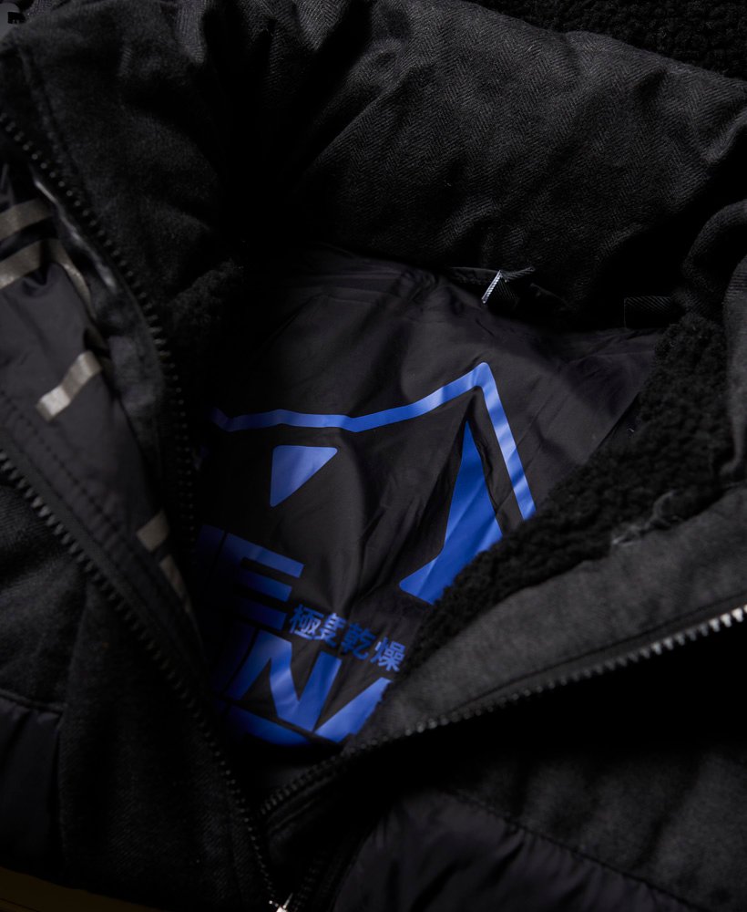 Superdry Fuji Mix Double-Zip Hooded Jacket - Men's Mens Jackets