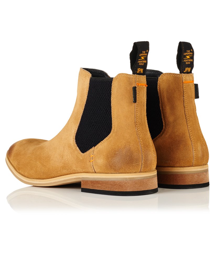 superdry meteora chelsea boots tan