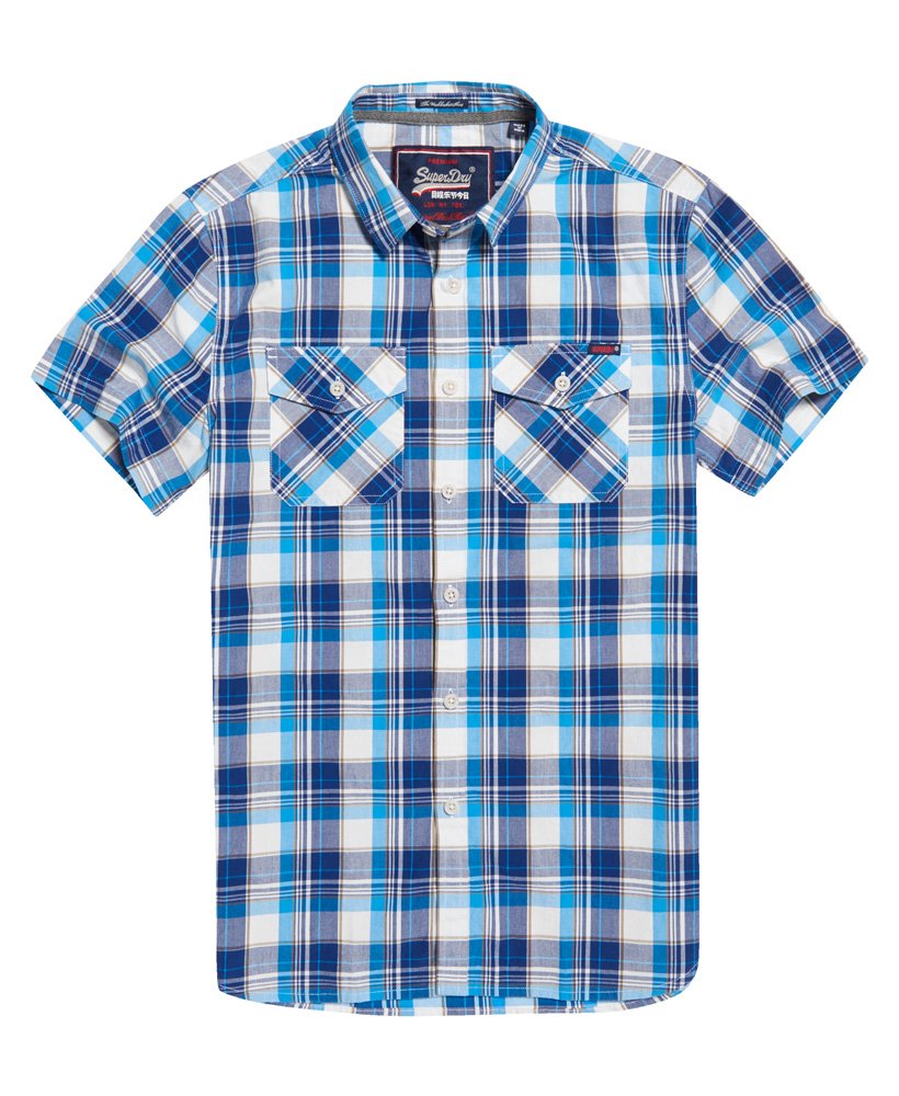 Men's - Washbasket Shirt in Blue | Superdry UK