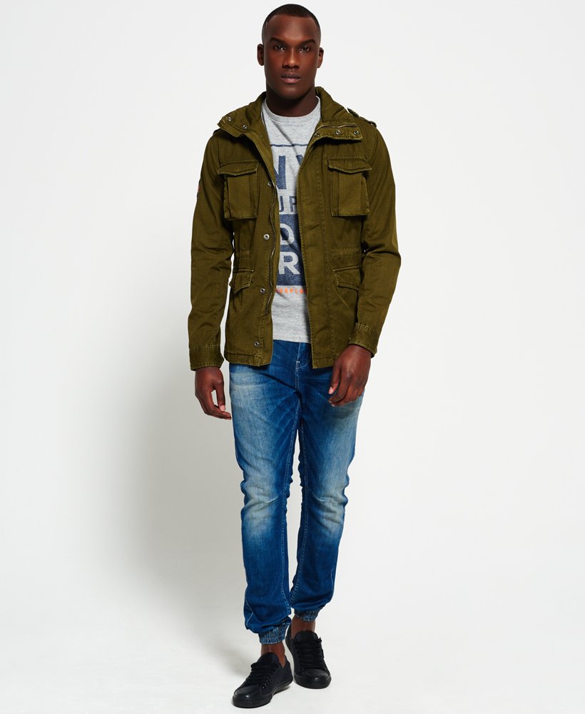 Superdry Rookie Limited Edition Military Jacket - Men's Mens Jackets