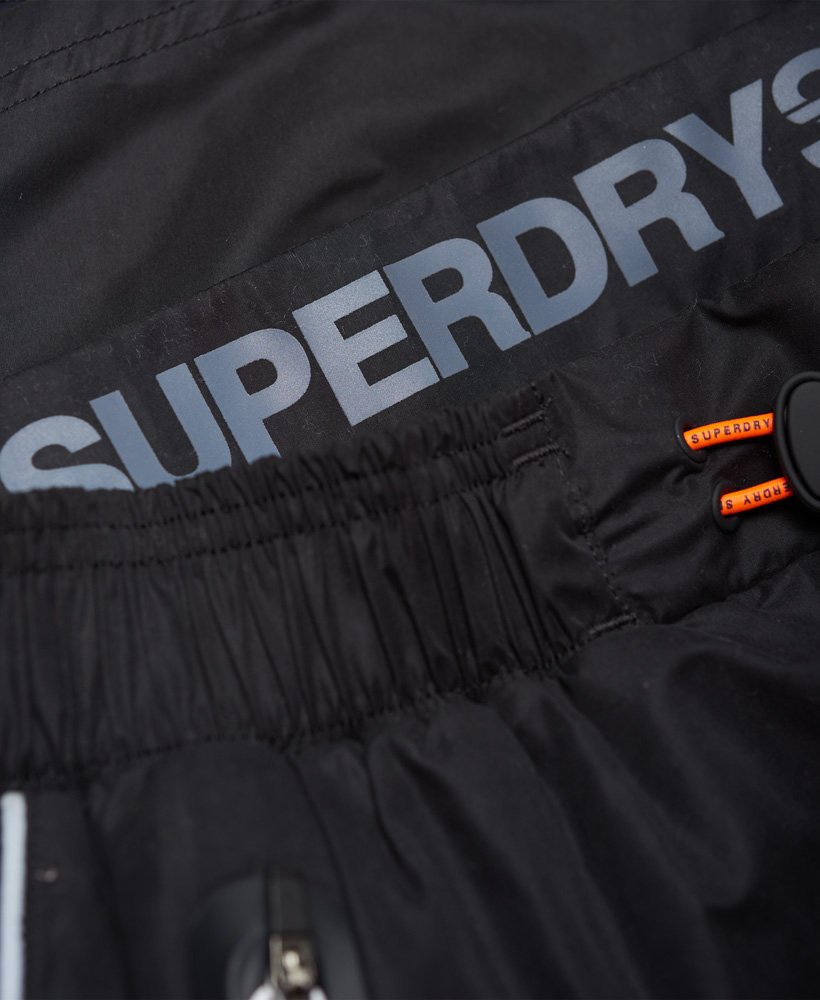 Mens - Sport Tech Double Layer Short in Black | Superdry