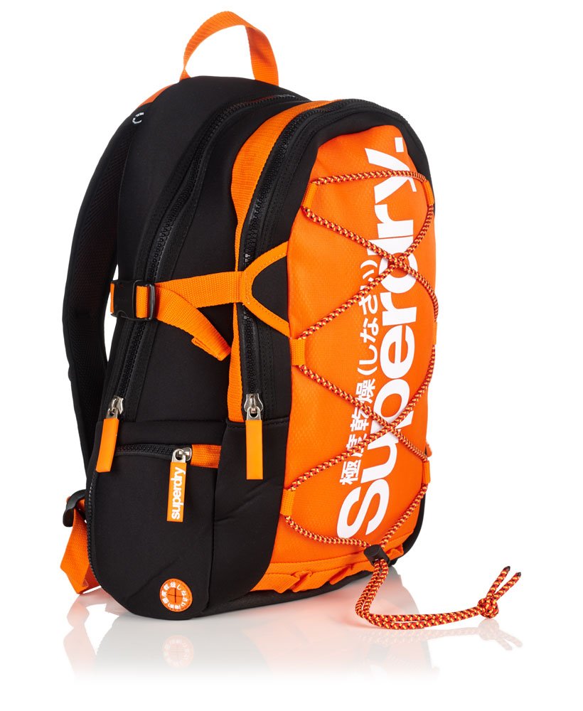 Womens - Trainer Tarp Backpack in Orange | Superdry