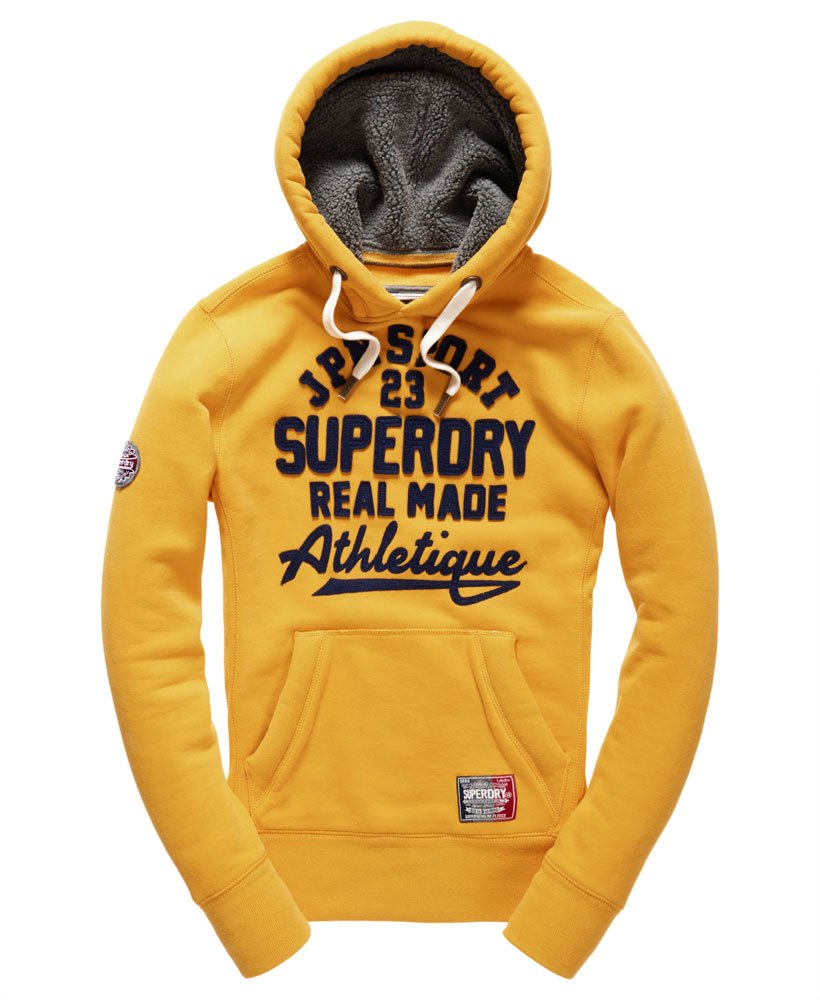 superdry hoodie yellow