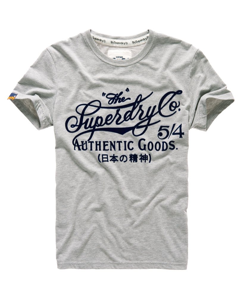 Artiest voldoende meditatie Men's 54 Authentic T-shirt in Grey | Superdry CA-EN