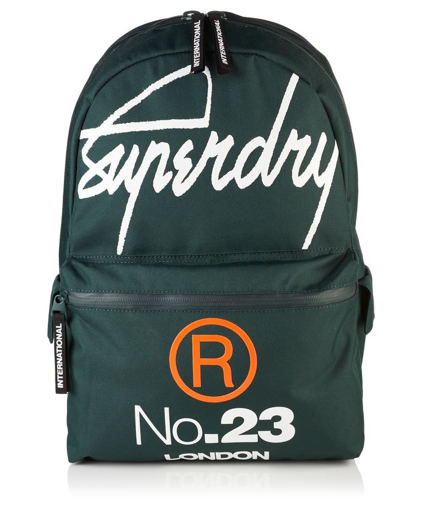 green superdry backpack