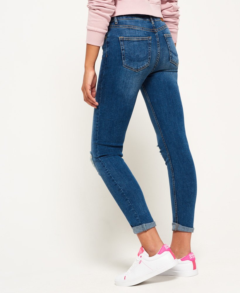 Superdry Sophia Skinny Jeans Met Hoge Taille Jeans Voor Dames