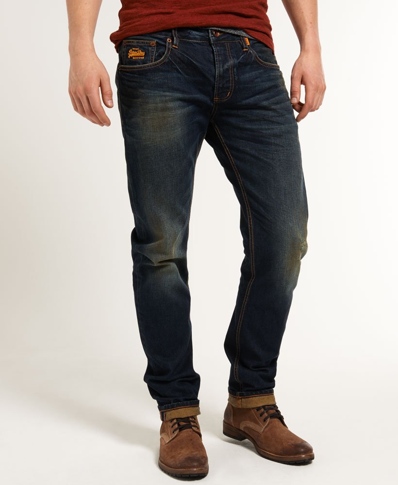 en gang lovgivning pelleten Mens - Copperfill Loose Jeans in Artisan Vintage Dark | Superdry