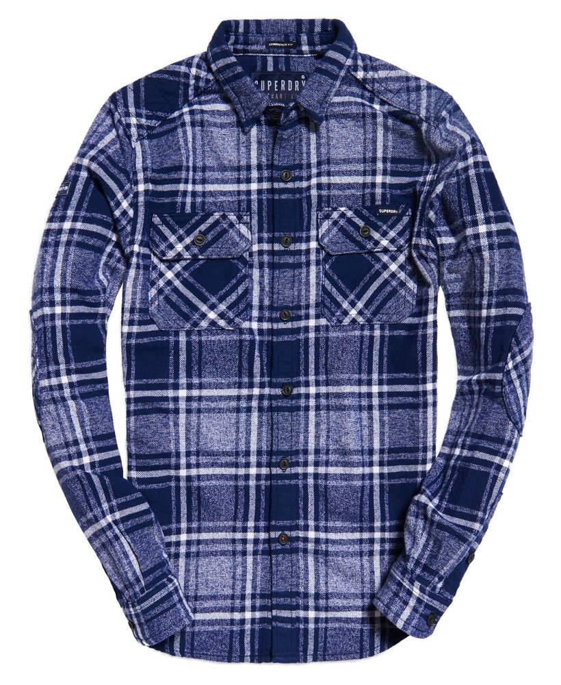 Superdry Milled Flannel Shirt 1