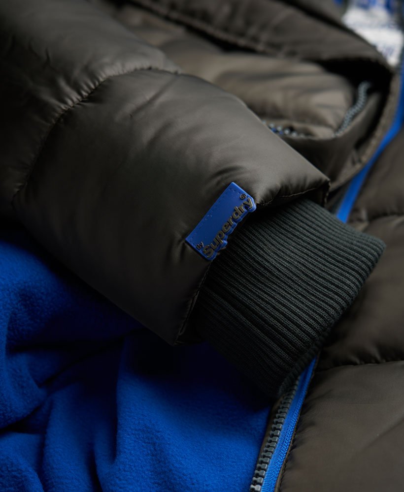 Mens Sports Puffer Jacket in Dark Army Superdry