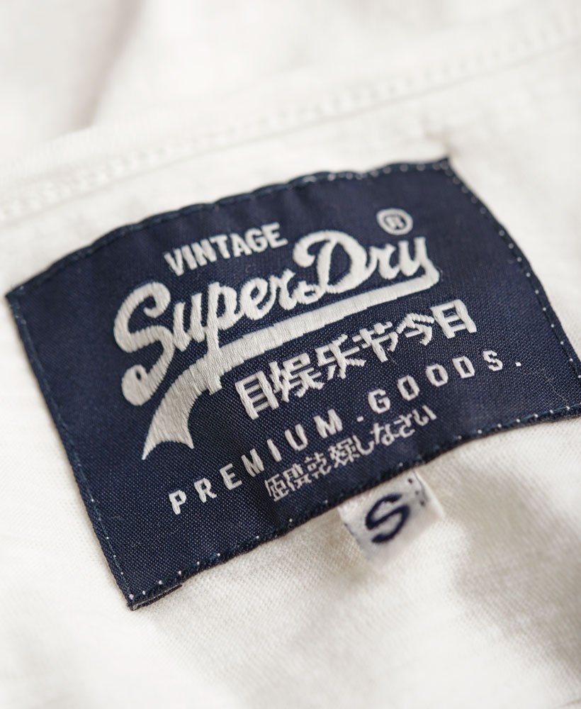 Womens - Folk Patch Cami Top in Vintage White | Superdry UK