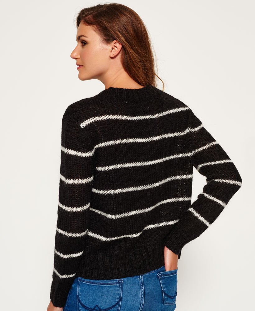 Superdry Nordic Stripe Jumper - Womens Sale - Jumpers and Cardigans