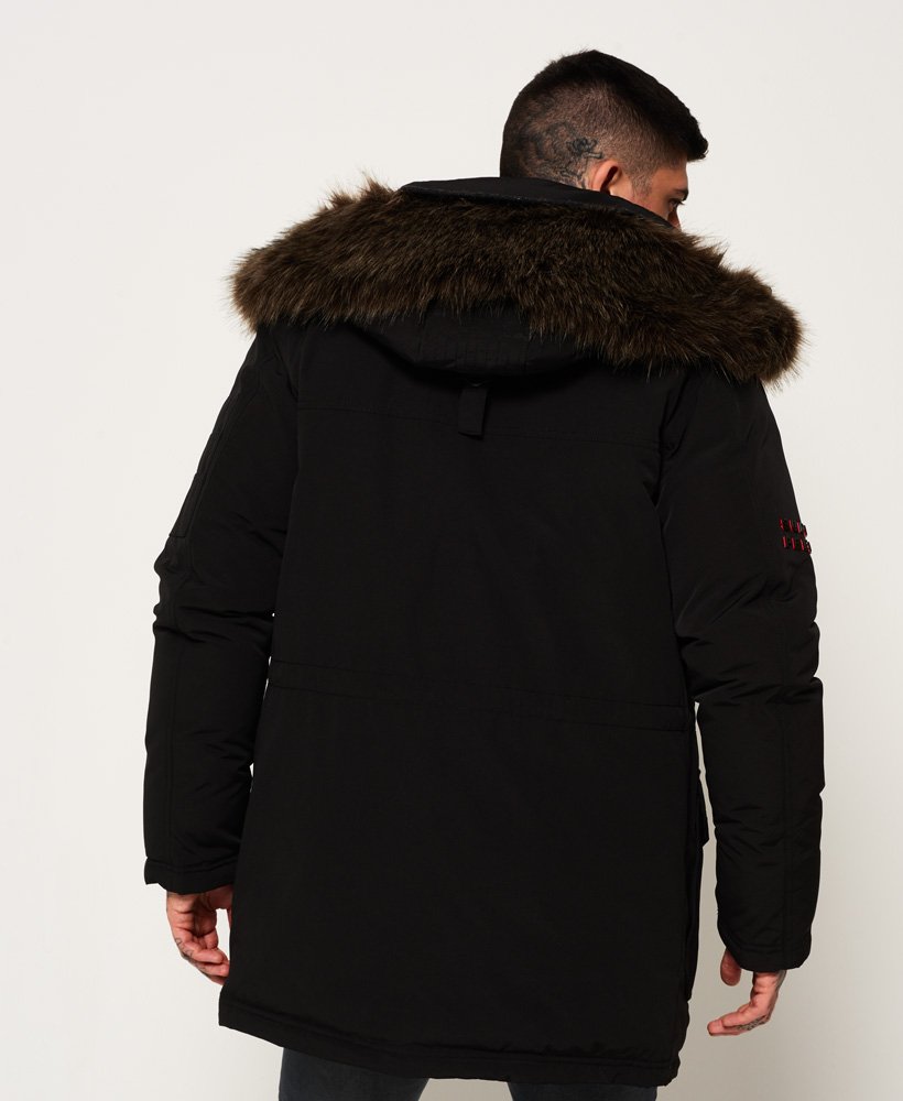 Superdry Premium Down Trans-Alps Parka Jacket - Men's Mens Down-jackets
