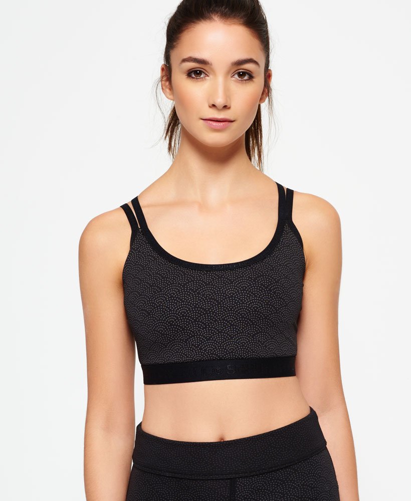 Superdry Studio Cross Back Bra for Womens