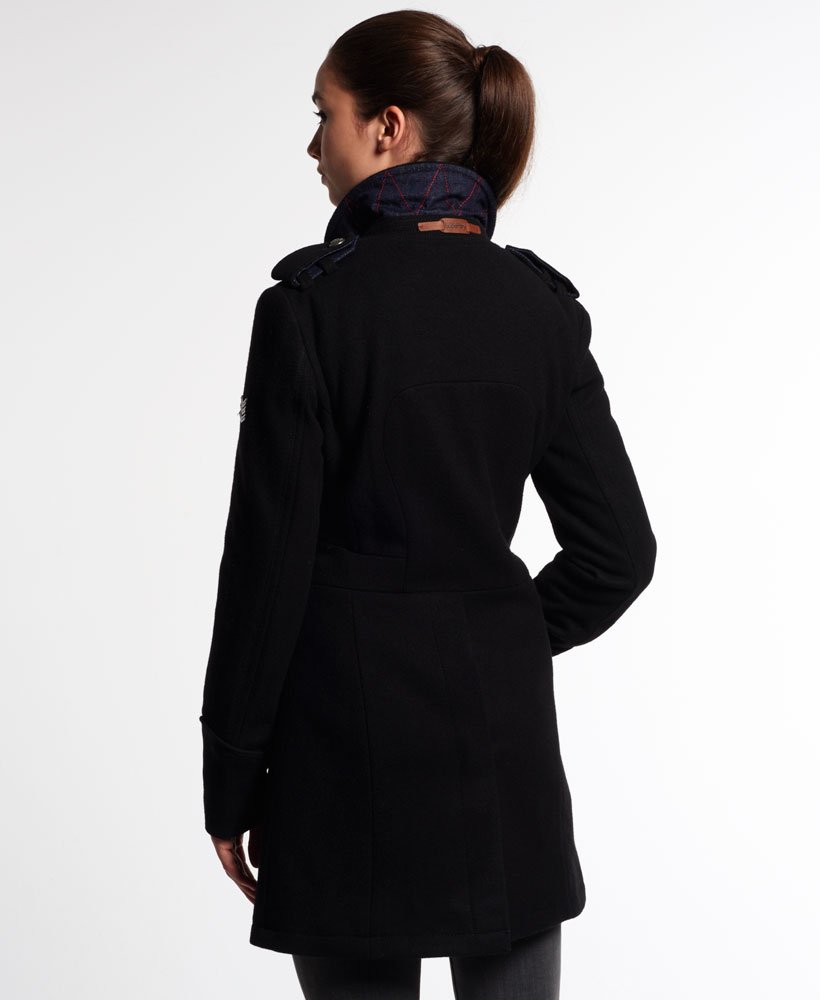 Womens - Riding Jacket in Black | Superdry