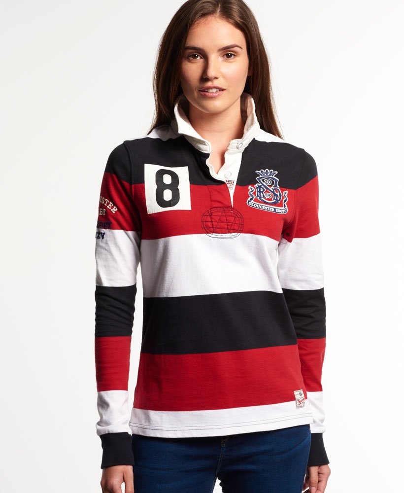 Womens Gloucester Rugby Shirt In Hoop Stripe Cherry S Superdry   Upload9076506470538443726 