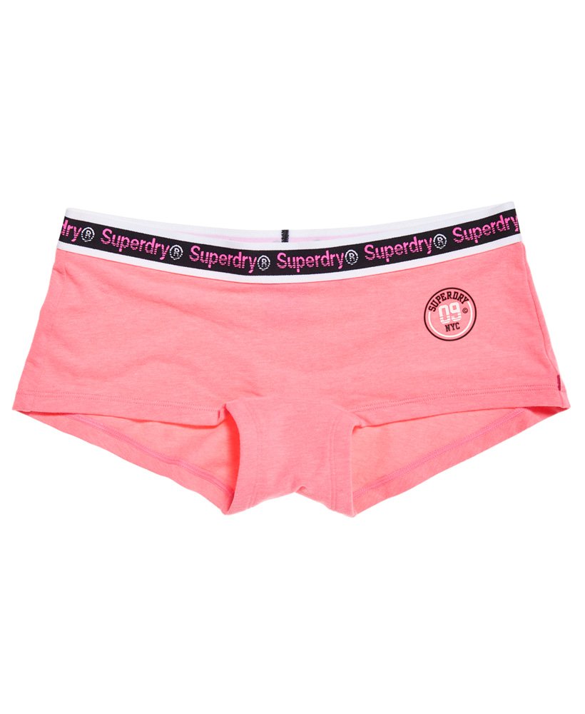Womens - NYC Sport Boxers in Pink | Superdry