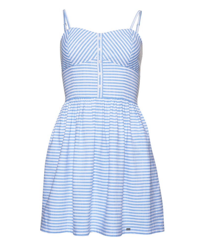 Womens - 50's Boardwalk Dress in Blue | Superdry UK