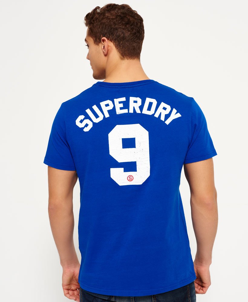 Mens - Classic Limited Edition Football T-shirt in Midfield Cobalt ...