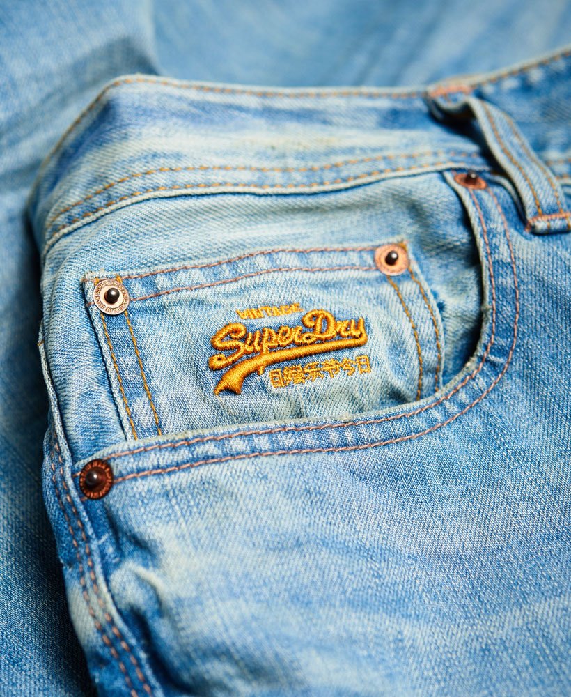 Mens - Copperfill Loose Jeans in Rough Vintage | Superdry