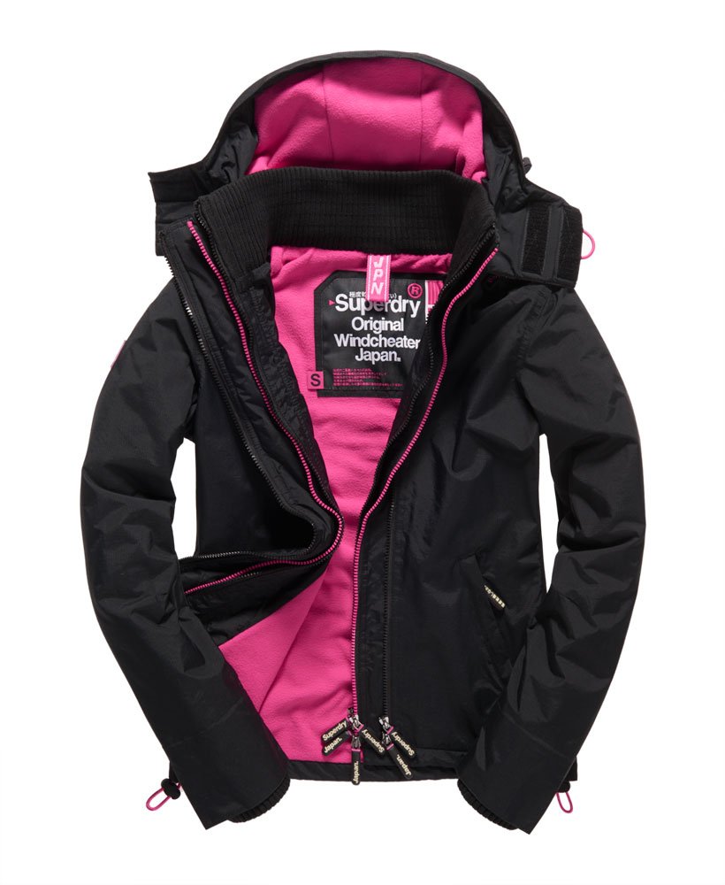 Superdry Pop Zip Hooded Arctic Windcheater - Women's Womens Jackets