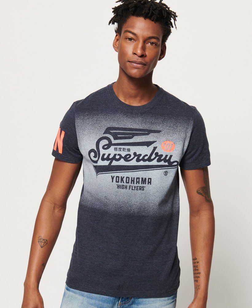 Mens - High Flyers T-Shirt in Blue | Superdry