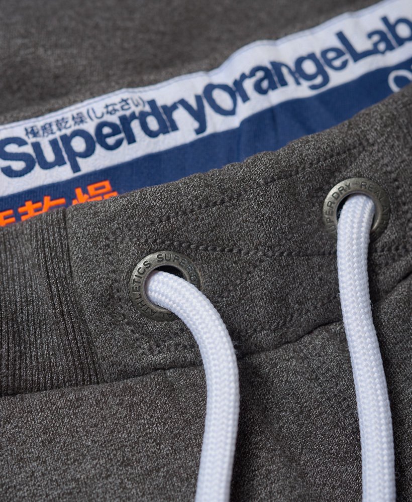 Superdry Mens Orange Label Cali SweatShorts Grey