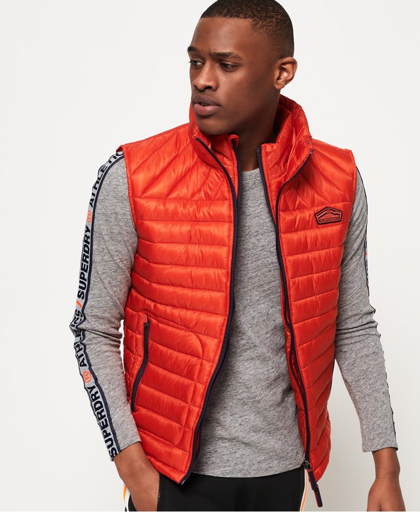 Doudoune superdry orange homme hot sale